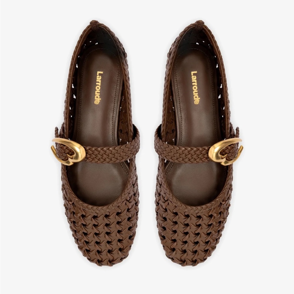 NEW IN BOX | Larroudé Verona New Macrame Ballet Flat | size 10 - Picture 10 of 14